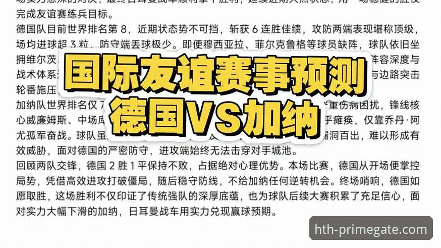奥地利5-1大胜加纳友谊赛深度评测：一场流畅的战术演练与平台观赛体验分析